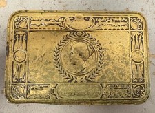 ORIGINAL WW1 PRINCESS MARY 1914 CHRISTMAS TIN, NO CONTENTS picture
