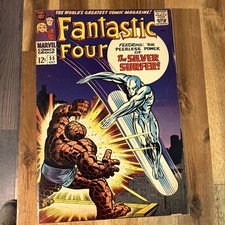 Marvel Comics Fantastic Four #55 Jack Kirby Cover picture