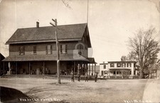 Vosburgh General Store Vail Mills Mayfield NY Adirondacks RPPC Postcard COPY picture