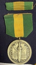 ANTIQUE US MILITARY SPANISH WAR SERVICE MEDAL picture