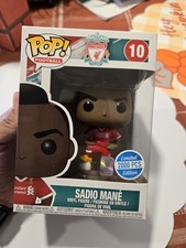 Funko Pop Sadio Mane #10 le 2000 Liverpool FC Rare Figure with Kit Sponsor picture