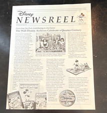 Disney Newsreel Walt Disney Archives 25th Anniversary June 23, 1995 picture