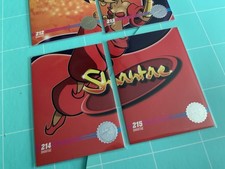 Shantae Limited Run Games  212 -215 1 Gold Set LRG - Risky's Revenge picture