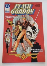 Nice grab — Flash Gordon #1 (DC, June 1988) — a full-blast, pulp-hero comeback w picture