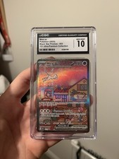 2023 POKEMON SVP EN-SV BLACK STAR PROMO #053 MEW EX CGC 10 GEM MINT picture