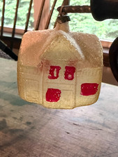 Antique German hand-blown mercury glass Christmas ornament 