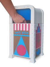Custom It's A Small World Disney Parks Trash Can for Home- Bed/Office/Kitchen Sz picture