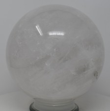 Large Quartz Sphere 174 mm 16 lb 3.5 oz picture