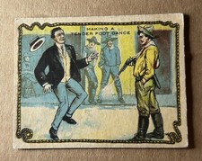 1930s V290 Hamilton Cowboy Series #23 Making a Tenderfoot Dance E530 picture