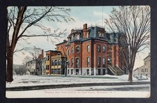 Rochester NY Western New York Institute for Deaf Mutes Litho-Chrome Postcard picture