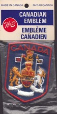 Vintage H & E Patch - Canada Embroidered Iron-On NIP picture