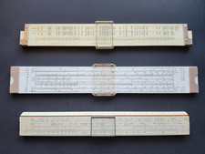 Vintage Chemist Slide Rules Collector' s Set picture