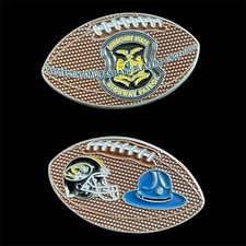 Missouri State Highway Patrol Football Shaped MU Detail Challenge Coin picture