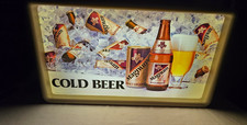 Vintage 1981 Magnum Malt Liquor Cold Beer Lighted Display Sign Large Clean picture