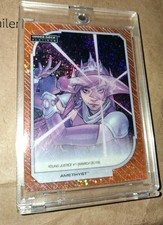 2026 Upper Deck Platinum DC Orange Sparkle #163 Amethyst 18/33 picture