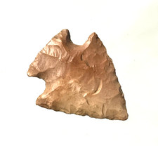 COLORFUL MISSOURI PELICAN LAKE POINT AUTHENTIC ARROWHEAD INDIAN ARTIFACT AO picture
