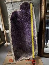 Large Natural Amethyst Crystal Geode / Display Specimen picture