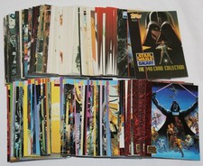 1993 Topps STAR WARS GALAXY Trading Card Series 1 Complete Set Cards #1-140 picture
