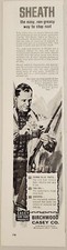 1966 Print Ad Birchwood Casey Gun Care Products Man Clean Shotgun Minneapolis,MN picture