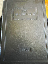 The Blackhawk 1927 Davenport High School Senior Class Yearbook picture