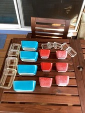 Vintage 10-pc Pyrex set: 501 and 502 picture