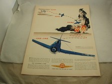 World War II WW2 History Lot of 12 Ephemera Air War Vintage Advertising picture