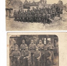 Original German WWI WW1 Bavarian Infantry Regiment soldiers France 1915 Imperial picture