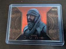 Topps 2024 DUNE Walls / Sculpture STILGAR Javier Bardem ORANGE /25 picture