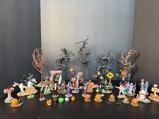 Lemax Spooky Town Halloween 41 Piece Figure and Accessory Lot picture