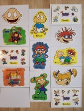Vintage Nickelodeon Rugrats 1998 Collectible Stickers - Complete Set of 12 picture