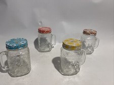 4 Beautiful Mason Jars With Rooster  picture