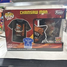 FUNKO ONLY POP & TEES CHAINSAW MAN SIZE LARGE picture