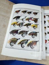 6 1920's William Mills & Son FISHING FLIES Plates, Displayed in Homemade Album picture
