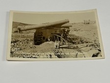 c1938 RPPC Fort Peck Dam Dredge Pipe Piled Drag Line Glasgow Montana Real Photo picture