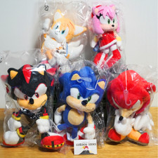 SEGA Set of 5 Plush Doll Sonic The Hedgehog All Star Collection SENEI BOEKI picture