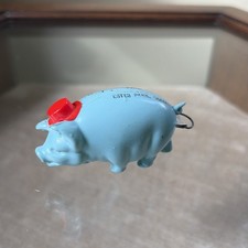 Vintage Estes Park Colorado Pig Tape Measure Made in Japan picture