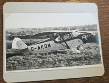 Original Real Photograph Piper PA-12 Super Cruiser G-AKDM c1947-50 Broadway picture