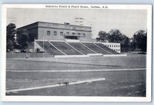 1958 Durham New Hampshire Postcard Athletic Field House Exterior View Building picture