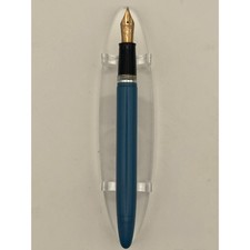 Sheaffer Admiral Persian Blue Fountain Pen Vintage USA Writing Collectible picture