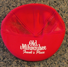 New Old Milwaukee Beer Driver Hat Cap Vintage Kangol Style Frank's Place NOS picture