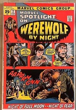 Marvel Spotlight #2 (1971) 1st Werewolf by Night One Owner Smoke Free VF-NM Raw picture