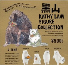 Kuroyama Kathy Lam Figure Collection complete set 4 Capsule Toy NEW picture