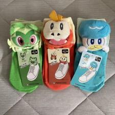 Pokemon Center socks with mascot for kids 13-18cm Sprigatito Fuecoco New F/S   picture