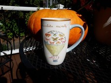 Certified International hot air balloon mug cup picture