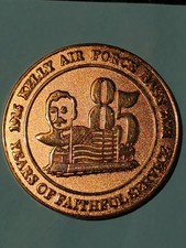 Kelly Air Force Base 85th Anniversary Challenge Coin 1916 2001 Texas AFB History picture