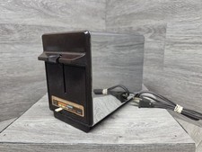 Vintage Mid Century Toastmaster Pastry Toaster Brown/Chrome Model B705C Works picture