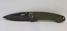 CRKT 2520 Tuna Lucas Burnley Frame Lock Green G10 Folding Knife L2 picture