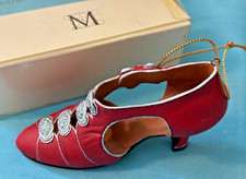 Metropolitan Museum of Art NY Shoe Christmas or any Ornament MMA Box picture