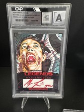 Hollywood Horror Legends Masterpieces Matthew Lillard Auto 1/1 Sketch picture