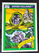 1990 IMPEL MARVEL UNIVERSE SERIES ONE DR. DOOM CARD #60 picture